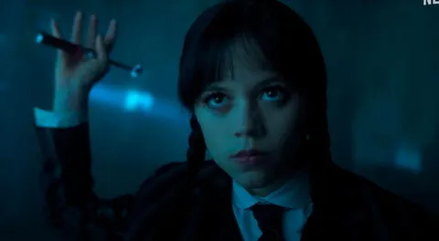 Netflix acaba de revelar el tráiler de la segunda parte de la temporada 2 de Merlina Addam. Foto: Netflix Netflix acaba de revelar el tráiler de la segunda parte de la temporada 2 de Merlina Addam. Foto: Netflix