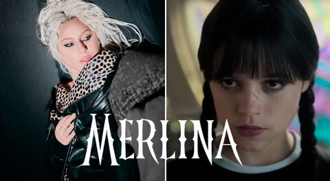 Lady Gaga será una de las apariciones sorpresas de la segunda temporada de 'Merlina'. Foto: Netflix Lady Gaga será una de las apariciones sorpresas de la segunda temporada de 'Merlina'. Foto: Netflix