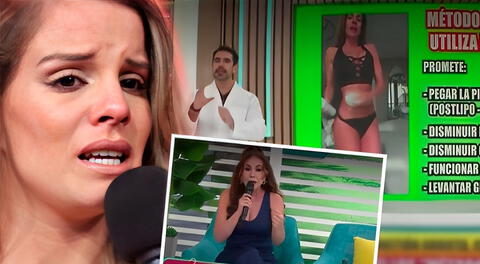 'América Hoy' DESTRUYE EN VIVO línea de productos de belleza de Alejandra Baigorria y expone evidencia