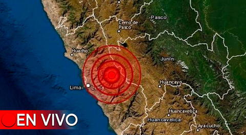 Conoce EN VIVO los temblores que ocurren en el Perú, según IGP.