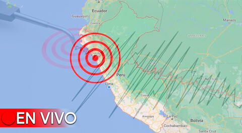 Conoce EN VIVO los temblores que ocurren en el Perú, según IGP.