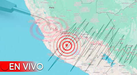 Conoce EN VIVO los temblores que ocurren en el Perú, según IGP.