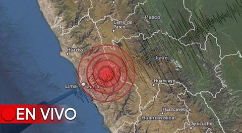 Conoce EN VIVO los temblores que ocurren en el Perú, según IGP.