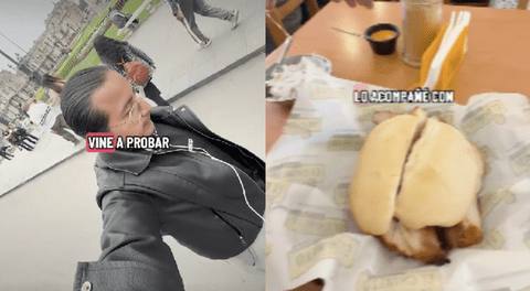 Ecuatoriano prueba el pan con chicharrón en medio del Mundial de Desayunos de Ibai y su reacción es VIRAL