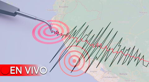 Conoce EN VIVO los temblores que ocurren en el Perú, según IGP.