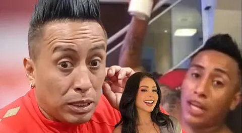 Christian Cueva cambia radicalmente el alcohol por el agua y usuarios agraden a Pamela Franco.