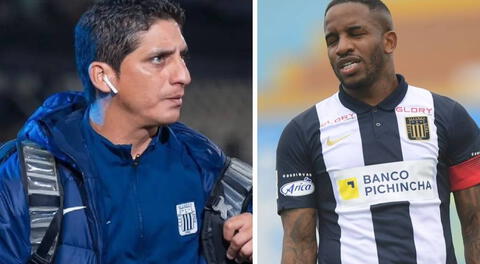 Guillermo Salas se refirió a las palabras de Jefferson Fafán cuando estaba en Alianza Lima. Foto: composición EP