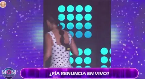 ¿María Pía Copello renunció a Mande Quien Mande? Conductora abandonó el set EN VIVO