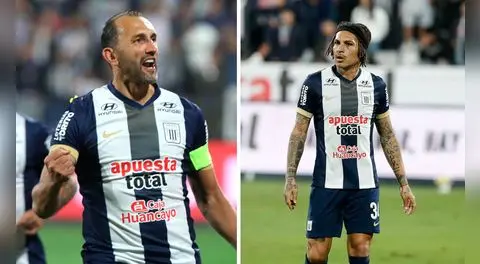 Hernán Barcos será el delantero titular en lugar de Paolo Guerrero para enfrentar a la U de Chile. Foto: composición EP