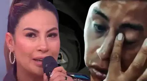 Revelan imágenes del accidente de Pamela López con los hijos de Christian Cueva.