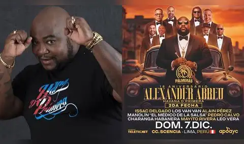 Alexander Abreu celebra a lo grande su 18° aniversario en Lima