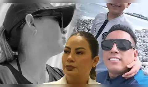 Hijo de Pamela López INTERRUMPE su transmisión EN VIVO cuando hablaba MAL de Christian Cueva y le hace RECLAMO: "Gracias por..."