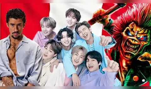 ¿Qué artistas vienen este 2026? De BTS a Bad Bunny, todos los próximos conciertos en Perú
