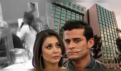 Christian Domínguez aparece 'YENDO A HOTEL' con persona que NO ES Karla Tarazona y ella 'LO PERSIGUE' por toda la calle