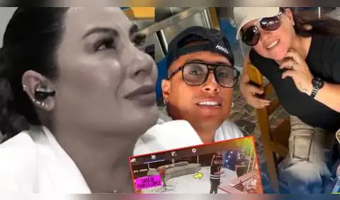 Pamela López es buscada por la Policía y ella se pone a llorar.