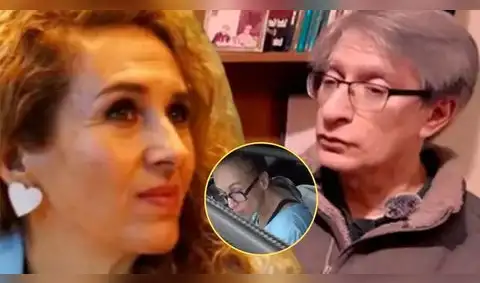 Katia Condos reaccionó mal ante reportero que lamentó su ruptura con Federico Salazar.