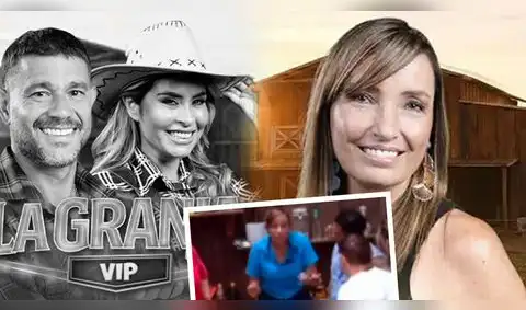 Actriz Celine Aguirre lanza INDIGNANTE comentario en 'La Granja VIP' sobre chinchanos y CANCELAN programa EN VIVO