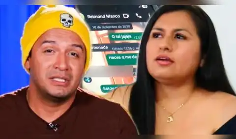Reimond Manco quedó EXPUESTO por mujer con quien tuvo COMPROMETEDORES chats pese a tener esposa: "En un hotel..."