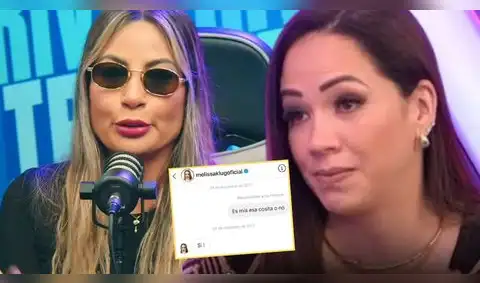 Pamela López revela que 'esa cosita' era de Melissa Klug.