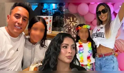 ¡¿Como una familia?! Christian Cueva y Pamela López CELEBRAN a su hija mayor juntos en HUMILDE reunión y detalle los EXPONE