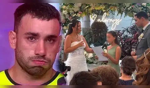 Expareja de Said Palao SE CASA y su hija con él ROMPE EN LLANTO en plena boda.