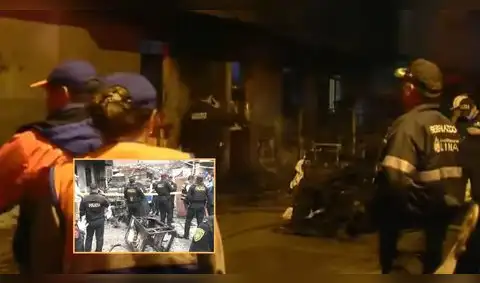 ¡TRAGEDIA en Cercado de Lima! Incendio deja 10 fallecidos cerca a la estación Gamarra tras presunto ataque de extorsionadores