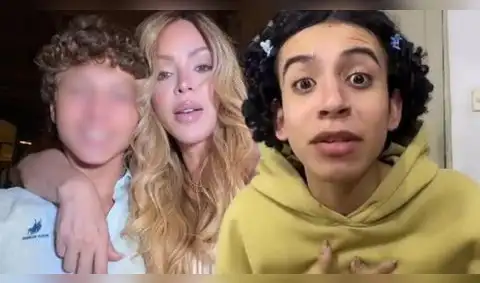 Sheyla Rojas reacciona al comentario de Valentino diciéndole 'suegra'.