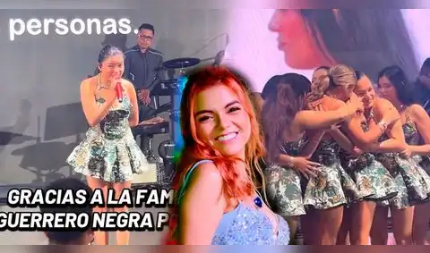 Briela Cirilo RENUNCIA a Corazón Serrano en pleno concierto y compañeros LLORAN: "Gracias por permitirme cumplir un sueño"
