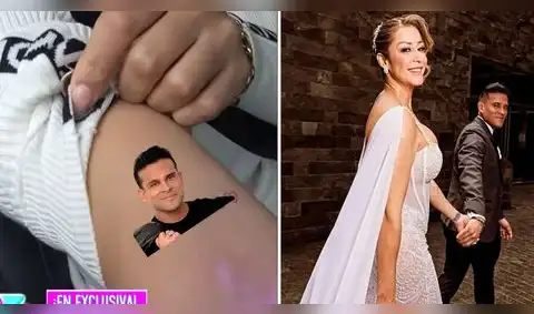 Karla Tarazona se hace tatuaje en honor a Christian Domínguez y el amor después de su boda
