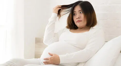 Cuidado del cabello en mujeres embarazadas