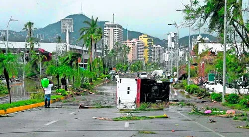 Huracán Otis en México: así quedaron las calles de Acapulco y Guerrero tras el paso del poderoso ciclón