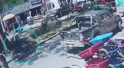Trujillo: preciso momento en que sicarios matan a los dos hermanos empresarios cerca a 'Tacorita'