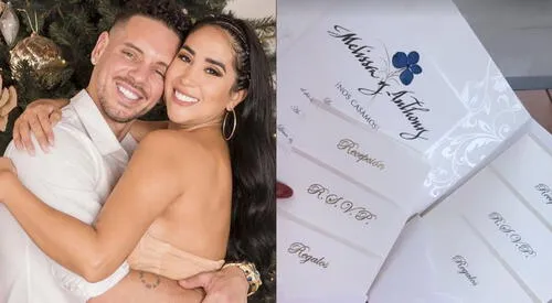 Melissa Paredes muestra invitaciones a su boda con Anthony Aranda: Así lucen
