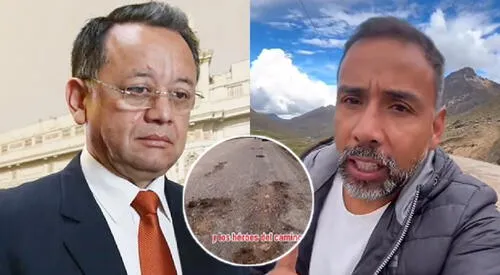 Edgar Alarcón: Periodista había denunciado pistas dañadas en zona de accidente del excontralor