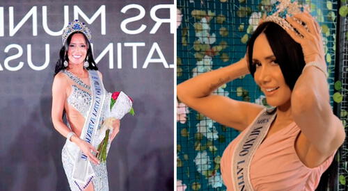 Angie Pajares y su emotiva reacción al ganar el Mrs. Mundo Latina Internacional