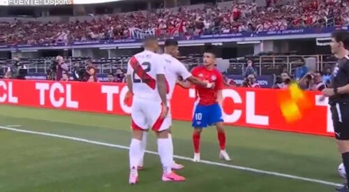 Alexander Callens y Alexis Sánchez viven tenso momento en el Perú vs Chile por Copa América 2024