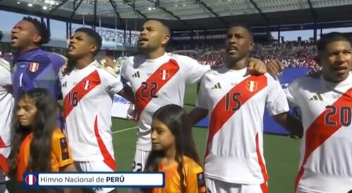 Perú vs. Canadá: el emotivo canto de los seleccionados peruanos previo al partido por la Copa América 2024