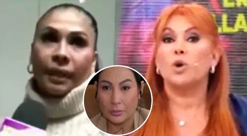 Magaly Medina cuestiona a Yolanda Medina tras decir que Pamela López no debería salir porque tiene botón de pánico