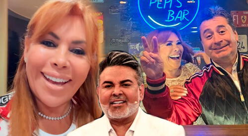 Magaly Medina ignora tema de Andrés Hurtado y presume momento con Alfredo Zambrano