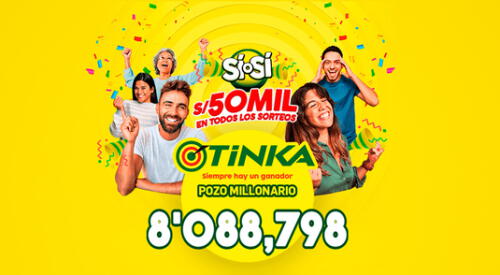 La Tinka EN VIVO hoy miércoles 5 de octubre: sigue AQUÍ los resultados y todo sobre el pozo millonario