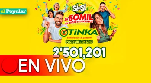 La Tinka EN VIVO hoy miércoles 25 de enero del 2023: sigue AQUÍ los resultados y todo sobre el pozo millonario