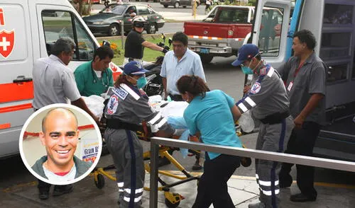 Su mamá le dio la bendición a su llegada al aeropuerto. elpopular.pe
