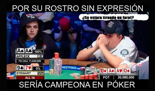 Le dedican meme a Kristen Stewart. elpopular.pe