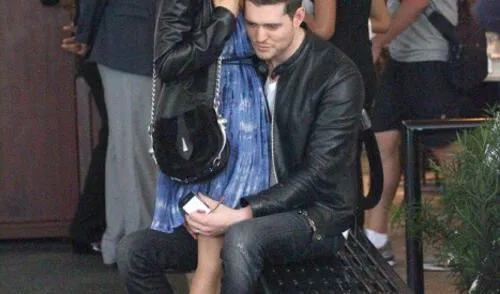 Luisana Lopilato y Michael Bublé en la dulce espera. elpopular.pe