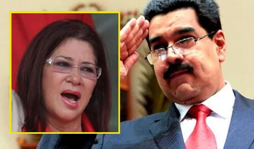 Nicolás Maduro acepta que quien lleva los pantalones es su esposa Cilia Flores. elpopular.pe
