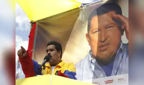 Nicolás Maduro llama a chavistas a defender memoria de Hugo Chávez en las urnas. elpopular.pe