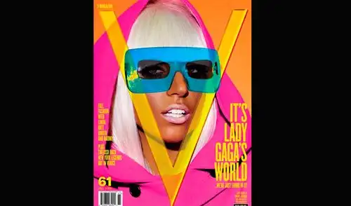 Lady Gaga será portada de la revista V. elpopular.pe