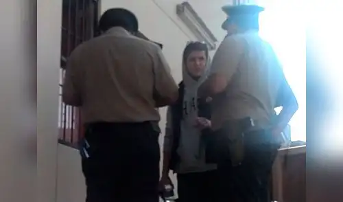 Gino Pesaressi detenido por manejar en estado de ebriedad. elpopular.pe