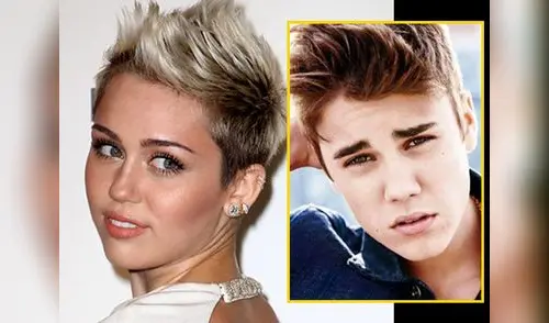 Miley Cyrus y Justin Bieber elpopular.pe