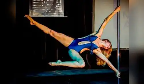 Abuela es campeona de pole dance. elpopular.pe